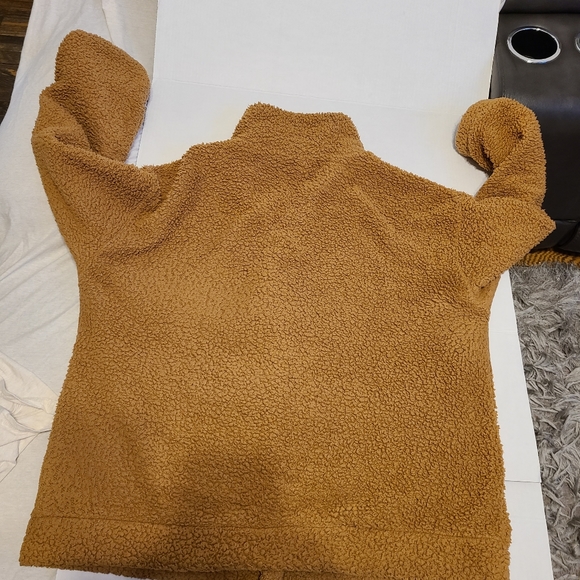 COPY - Plus Size Spring Sherpa Teddy Jacket Size Women 3X - Picture 7 of 12